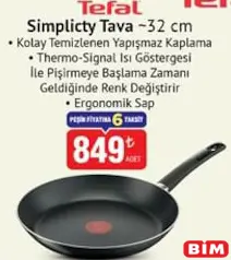 TEFAL SİMPLİCTY TAVA 32 CM